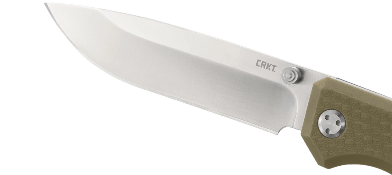 Columbia River (CRKT) Kova Midlock OD Green Folder Knife 6434 5 Columbia River (CRKT) Kova Midlock OD Green Folder Knife 6434 - Image 3