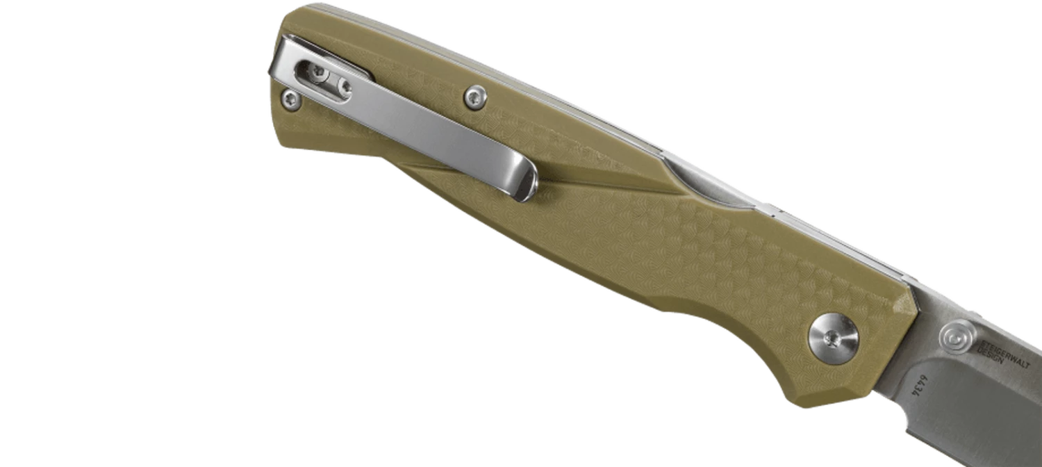 Columbia River (CRKT) Kova Midlock OD Green Folder Knife 6434 6 Columbia River (CRKT) Kova Midlock OD Green Folder Knife 6434 - Image 4