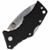 Cold Steel Micro Recon 1 Tanto Point Stonewash Folder Knife 27TDT -KNIFE SUPPLIES Sales CS27DT