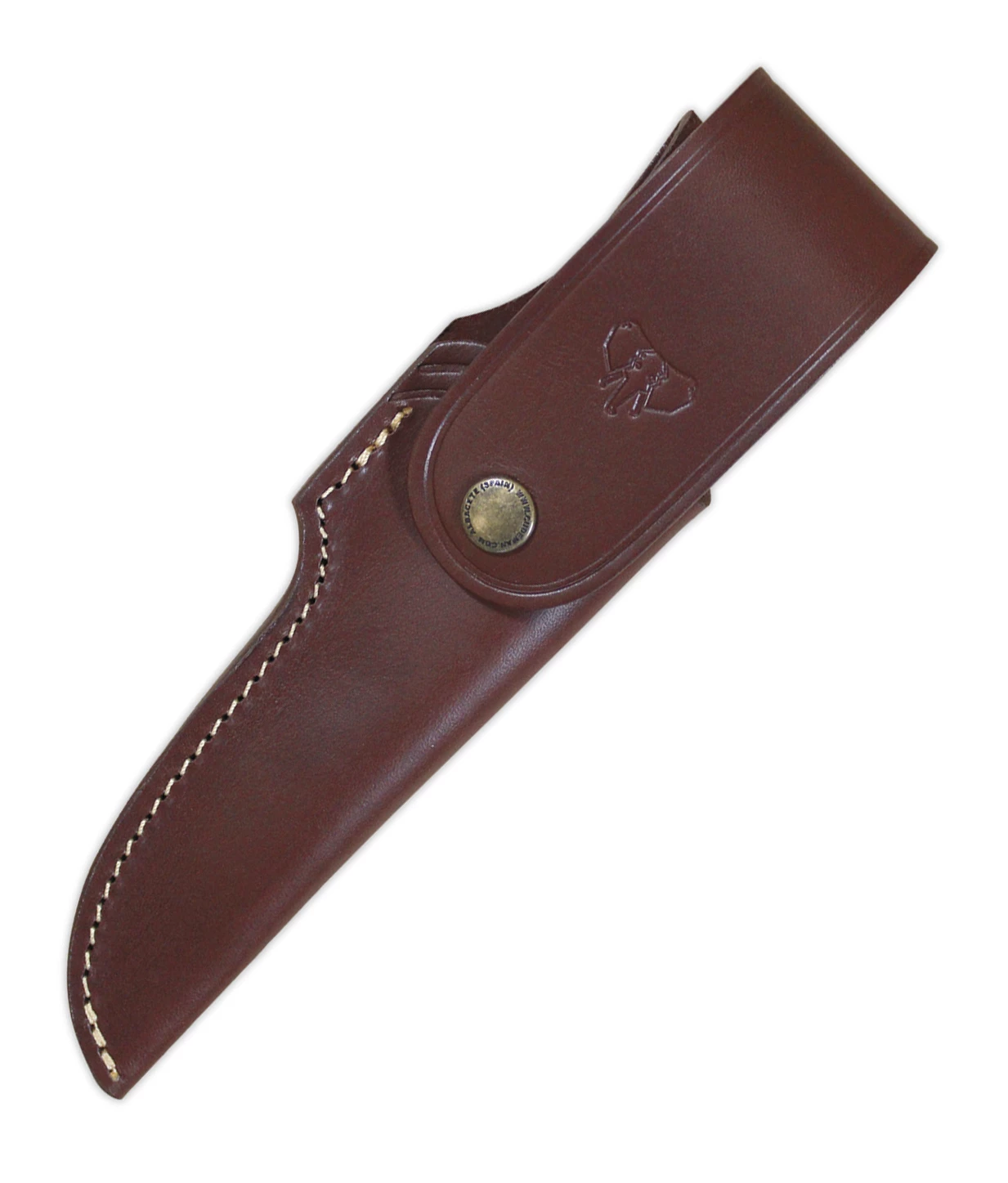 Cudeman Akeley Deer Stag Bohler N690CO Steel Hunting Fixed Blade Knife, Leather Sheath - 254-C 3 Cudeman Akeley Deer Stag Bohler N690CO Steel Hunting Fixed Blade Knife, Leather Sheath - 254-C