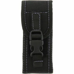 Cudeman Black Micarta Bohler N-695 Steel Survival Folding Blade Knife, Nylon Sheath - 327-M