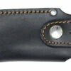 Cudeman MT-4 Orange G10 Bohler N690CO Steel Survival Folding Blade Knife, Leather Sheath - 384-J -KNIFE SUPPLIES Sales CUD384J