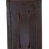 Icaras Leathercraft (Australian Made) Stockman Knife Sheath - Dark Brown