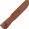 Kabar USMC Brown Leather Knife Sheath 1217S -KNIFE SUPPLIES Sales KA1217S