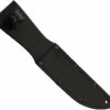 Kabar Short Black Fixed Blade Knife 1256, Leather Sheath -KNIFE SUPPLIES Sales KA1256