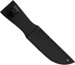 Kabar Short Black Leather Knife Sheath 1256S