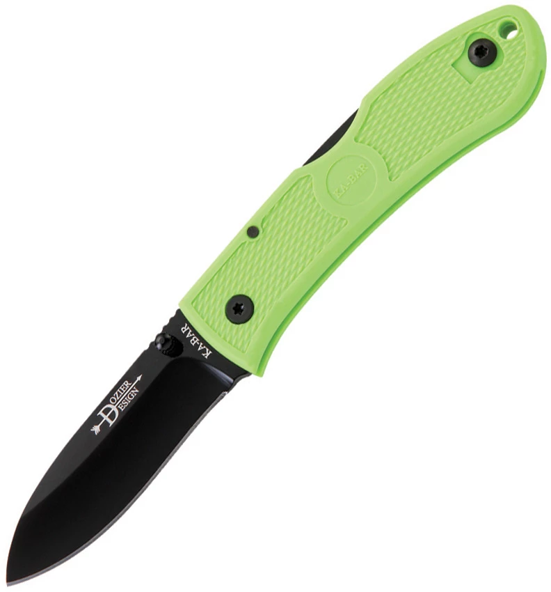 Kabar Dozier Zombie Neon Green Zytel/Black Blade Hunting Folder Knife 4062ZG 3 Kabar Dozier Zombie Neon Green Zytel/Black Blade Hunting Folder Knife 4062ZG