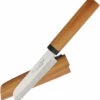 Kanetsune Wild Cherry Wood Fruit Knife - KC076 2 Kanetsune Wild Cherry Wood Fruit Knife - KC076 -KNIFE SUPPLIES Sales KC076