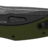 Kershaw Bareknuckle Olive Aluminium, Blackwash Sandvik 14C28N Folder Knife 7777OLBW -KNIFE SUPPLIES Sales KS7777OLBW