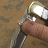 Kwik Stainless Thumb Stud 1 Kwik Stainless Thumb Stud -KNIFE SUPPLIES Sales KTS01756