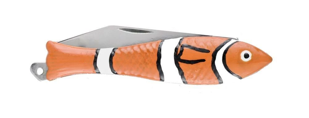 Mikov Rybička "Little Fish" Clown Pocket Folder Knife - 130-NZn-1/CLOWN 3 Mikov Rybička "Little Fish" Clown Pocket Folder Knife - 130-NZn-1/CLOWN