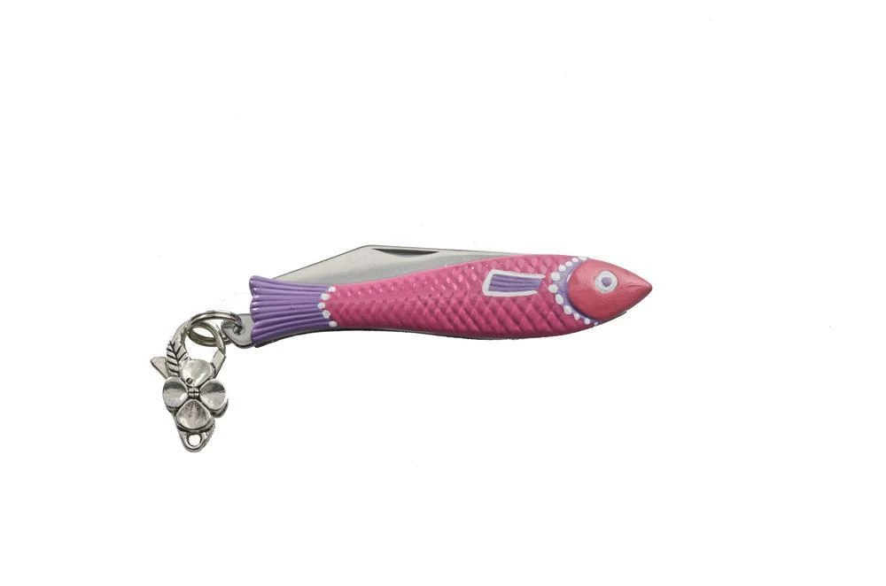 Mikov Rybička "Little Fish" Pink Pocket Folder Knife - 130-NZn-1/PINK 3 Mikov Rybička "Little Fish" Pink Pocket Folder Knife - 130-NZn-1/PINK