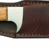 Mikov Les Forest Wood Hunting Wide Fixed Blade Knife, Leather Sheath - 398-ND-13/B -KNIFE SUPPLIES Sales MIK398 ND 13B