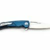 Mikov Elipt Stonewash Linerlock D2 Steel Blue Duralumin Elox Pocket Folder Knife - ELIPT