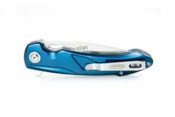 Mikov Elipt Stonewash Linerlock D2 Steel Blue Duralumin Elox Pocket Folder Knife - ELIPT -KNIFE SUPPLIES Sales MIKELIPT 3