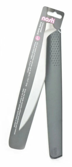 Nosh Universal Knife Storage Guard - Large, Grey - 4 Pack