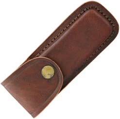 Brown Leather Belt Sheath To Suit 5 Inch Knife