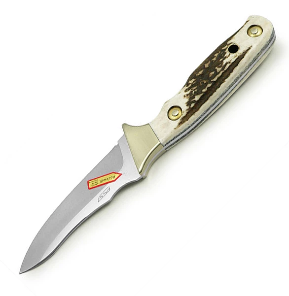 Puma Waidwerk Stag Handle Hunting Fixed Blade Knife, Leather Sheath - 113440 3 Puma Waidwerk Stag Handle Hunting Fixed Blade Knife, Leather Sheath - 113440