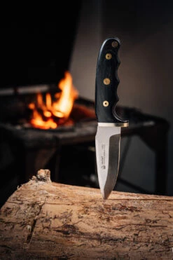 Puma Saubart Hunter Pakkawood Handle Fixed Blade Knife, Leather Sheath - 122500 -KNIFE SUPPLIES Sales PU122500 2