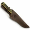 Puma SGB Trail Guide Brown Jigged Bone Fixed Blade Knife, Leather Sheath - 6116382B 2 Puma SGB Trail Guide Brown Jigged Bone Fixed Blade Knife, Leather Sheath - 6116382B -KNIFE SUPPLIES Sales PU6116382B