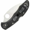 Spyderco Delica 4 Black FRN, Satin Warncliffe Plain Edge Folder Knife - C11FPWCBK 1 Spyderco Delica 4 Black FRN, Satin Warncliffe Plain Edge Folder Knife - C11FPWCBK -KNIFE SUPPLIES Sales SC11FPWCBK