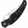 Spyderco Opus Black G10, Satin Plain Edge Folder Knife - C218GP -KNIFE SUPPLIES Sales SC218GP