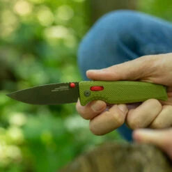 SOG Altair XR Field Green CRYO 154CM Steel Folder Knife 12-79-03-57 -KNIFE SUPPLIES Sales SOG12790357 6