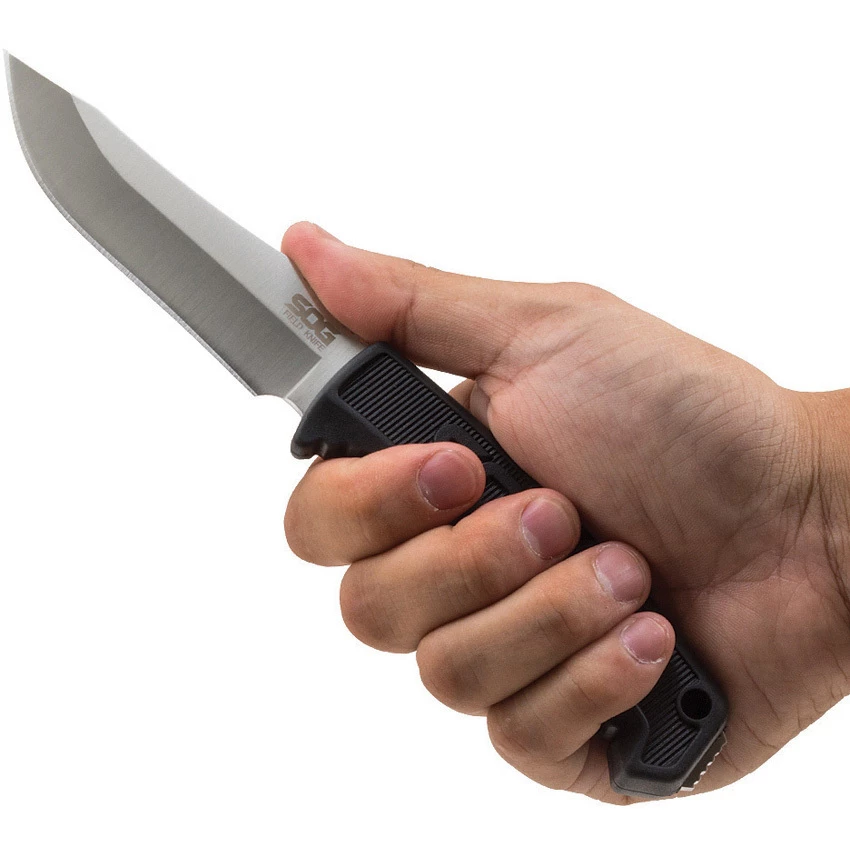 SOG Field Camping And Survival Plain Blade Fixed Blade Knife FK1001 4 SOG Field Camping And Survival Plain Blade Fixed Blade Knife FK1001 - Image 2