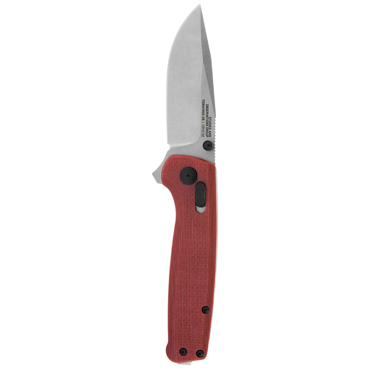 SOG Terminus XR Crimson G10 Folder Knife TM1023 4 SOG Terminus XR Crimson G10 Folder Knife TM1023 - Image 2