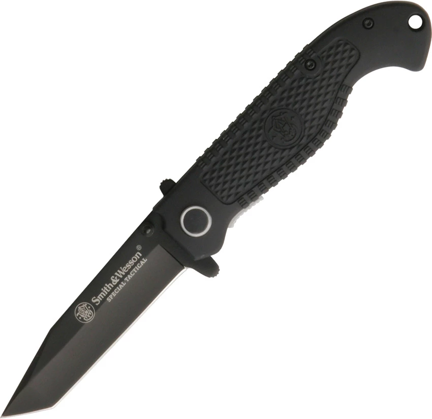 Smith & Wesson Black Special Folder Knife CKTACB 3 Smith & Wesson Black Special Folder Knife CKTACB