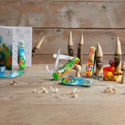 Victorinox Swiss Army Knife 'My First Victorinox Children Set', Parrot Theme, 9 Function - 3 7 Victorinox Swiss Army Knife 'My First Victorinox Children Set', Parrot Theme, 9 Function - 3 -KNIFE SUPPLIES Sales VIC0.7373.E3 2