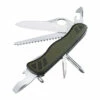 Victorinox Swiss Official Soldiers Green/Black 10 Function Large Folder Pocket Knife - 35450 -KNIFE SUPPLIES Sales VIC0.8461.MWCH