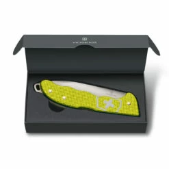 Victorinox Swiss Army Hunter Pro Alox Electric Yellow Limited Edition 2023 Folder Pocket Knife - 352 -KNIFE SUPPLIES Sales VIC0.9415.L23 3