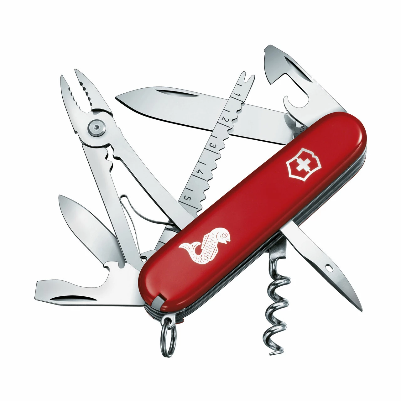 Victorinox Swiss Army Angler 19 Function Medium Folder Pocket Knife - 35660 3 Victorinox Swiss Army Angler 19 Function Medium Folder Pocket Knife - 35660