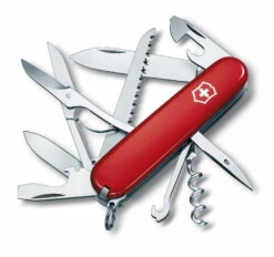 Victorinox Swiss Army Huntsman Red 15 Function Medium Folder Pocket Knife - 35650