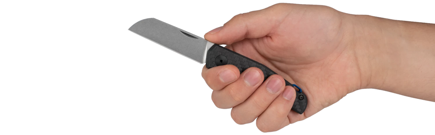 Zero Tolerance Anso Carbon Fibre Sheepsfoot CPM20CV Folder Knife 0230 6 Zero Tolerance Anso Carbon Fibre Sheepsfoot CPM20CV Folder Knife 0230 - Image 4