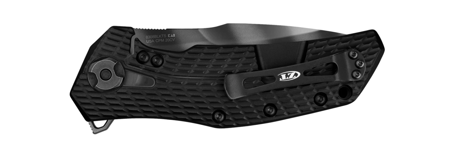 Zero Tolerance Tiger Stripe KVT Titanium/G10 CPM20CV Folder Knife 0308BLKTS 3 Zero Tolerance Tiger Stripe KVT Titanium/G10 CPM20CV Folder Knife 0308BLKTS