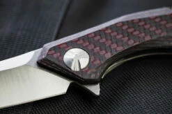 Zero Tolerance Large Sinkevich KVT Red Carbon Fibre CPM20CV Folder Knife 0462 -KNIFE SUPPLIES Sales ZT0462