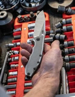 Zero Tolerance Hinderer KVT Titanium CPM20CV Folder Knife 0562TI -KNIFE SUPPLIES Sales ZT0562TI