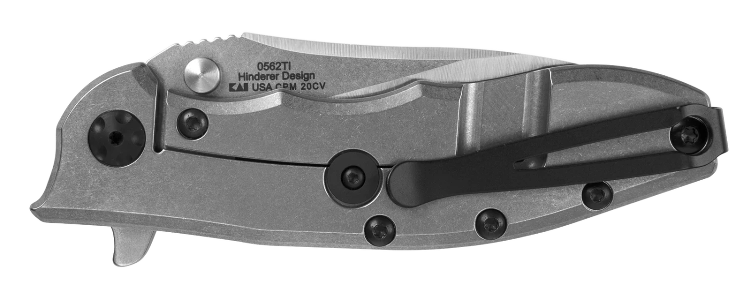Zero Tolerance Hinderer KVT Titanium CPM20CV Folder Knife 0562TI 3 Zero Tolerance Hinderer KVT Titanium CPM20CV Folder Knife 0562TI